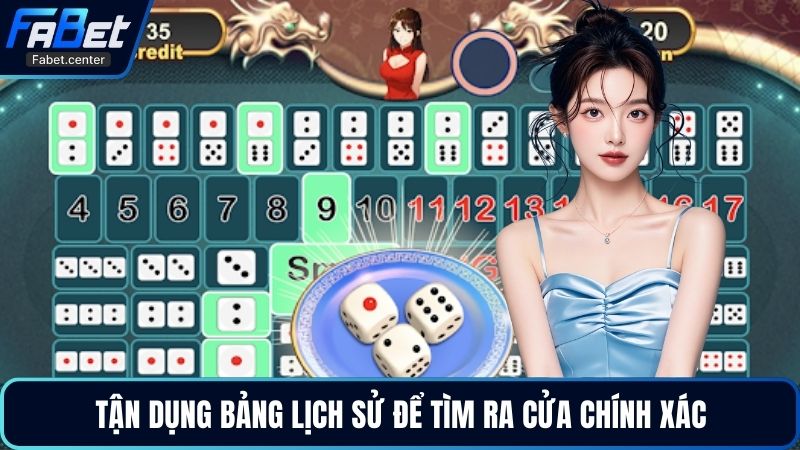 Tận dụng bảng lịch sử để tìm ra cửa chính xác